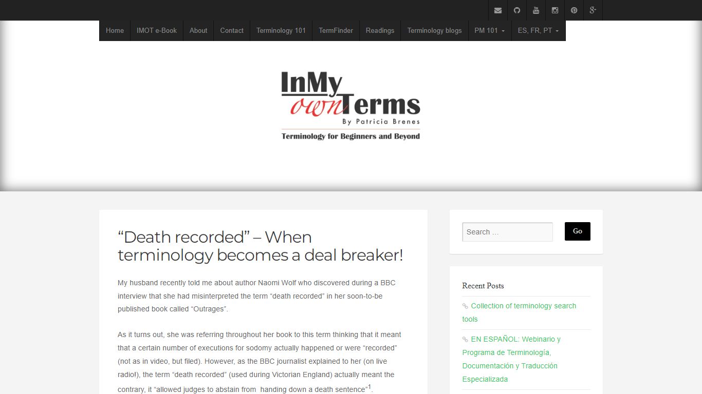 “Death recorded” – When terminology becomes a deal breaker!